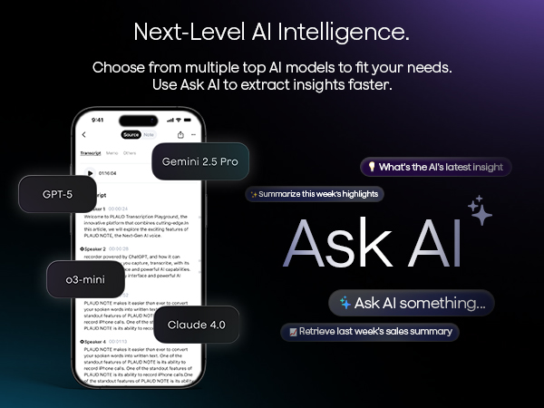 PLAUD NotePin AI Voice Recorder