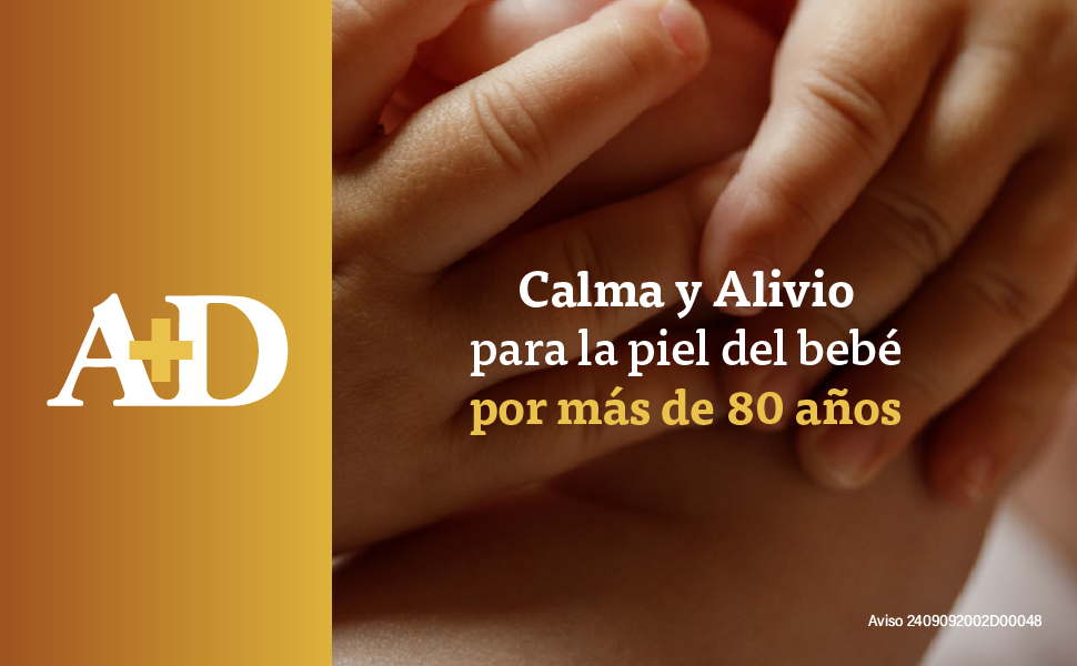 Calma y Alivio para la piel del bebe por mas de 80 años