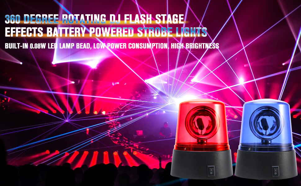 LED strobe light Disco Party Rotating Lamp