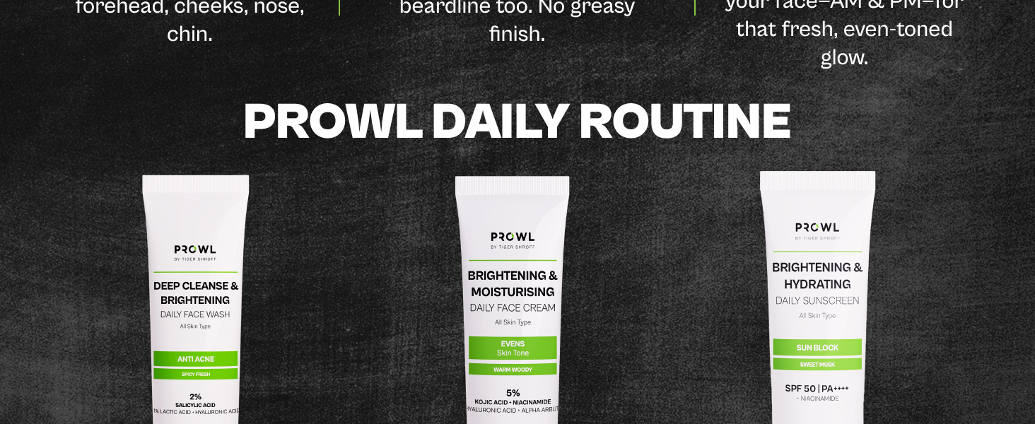 prowl daily face cream