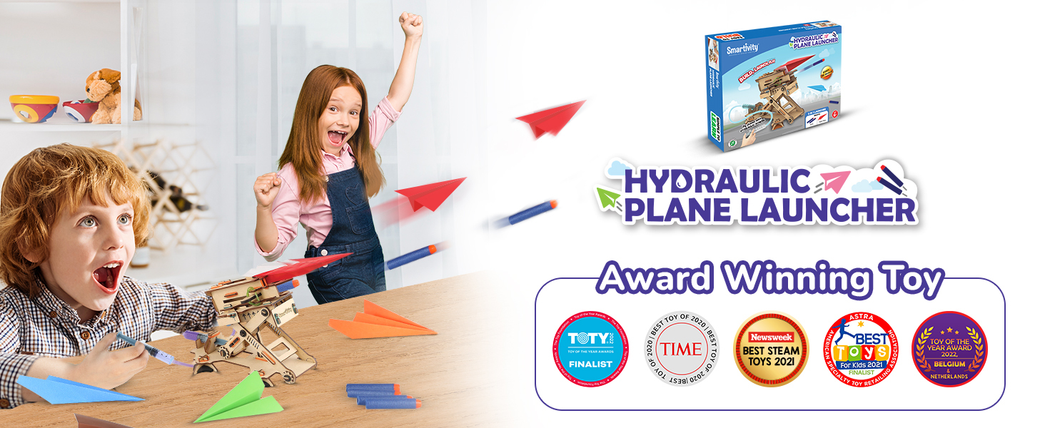 airplane launcher for kids age 6 to 14 years old boys & girls science kit