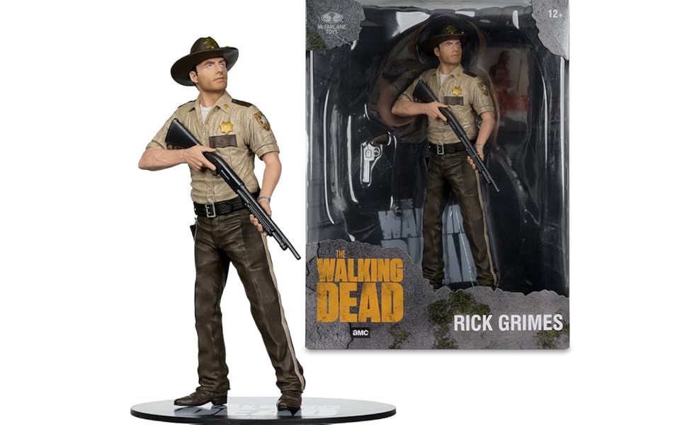 ウォーキングデッド Rick Grimes フィギュア Amazon.com: McFarlane Toys The Walking Dead Deputy Rick