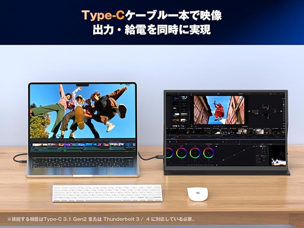 Amazon.co.jp: EVICIV モバイルモニター14.5インチ 4K UHD 3840×2400