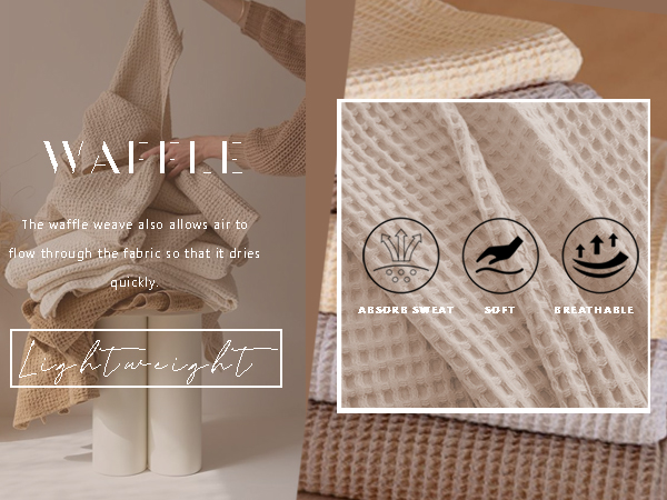 Waffle Lounge Sets Gift for Women