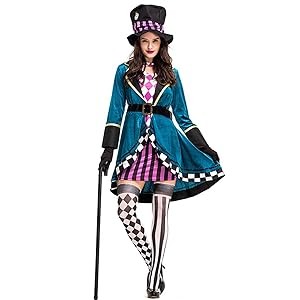 Amazon.co.jp: [monoii] サイズ選べる マッドハッター コスプレ