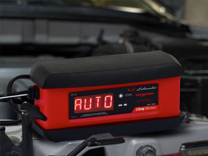 Schumacher SP1356 3A 6V/12V Fully Automatic Battery Charger and Maintainer