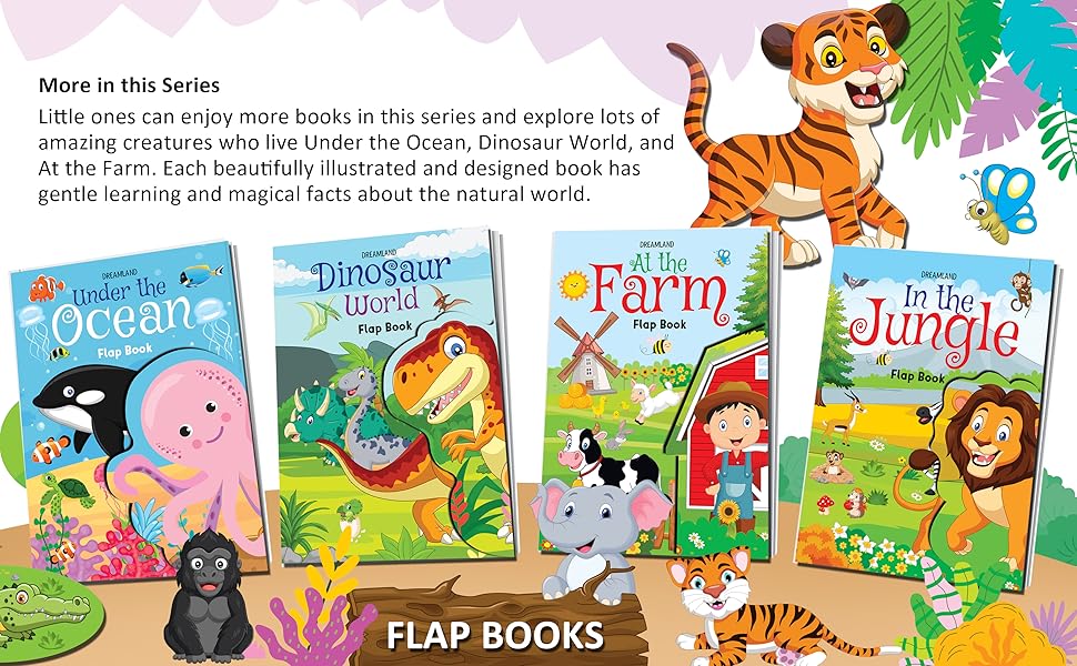 In the Jungle - Lift The Flap Book 