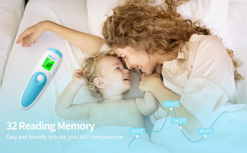 Forehead Thermometer for Adults Baby Thermometer Non Contact