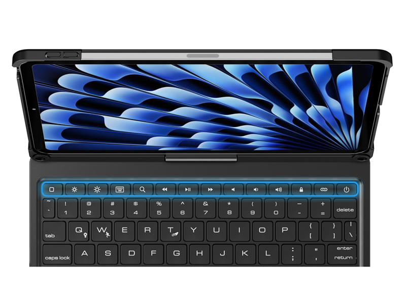 Amazon.com: pekarejue Wireless Keyboard Case for Apple iPad