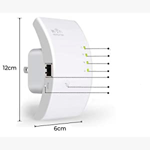 Tamaño repetidor WiFi WR01