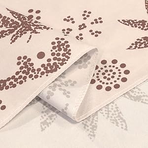 Boho Floral Mandala Tapestry Detail