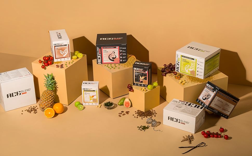 Raw Chocolate Ace Blend Premium Plant Protein Powder Superfoods Everyday Health Flavors BCAA Health