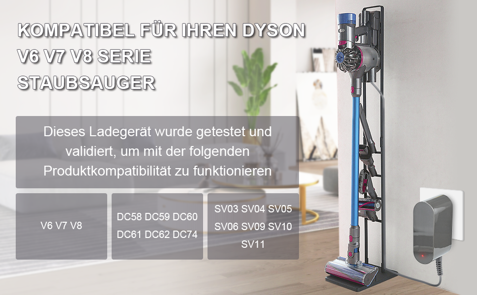 Ersatzladegerät für Dyson V6 V7 V8