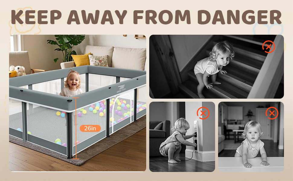 keep away from danger