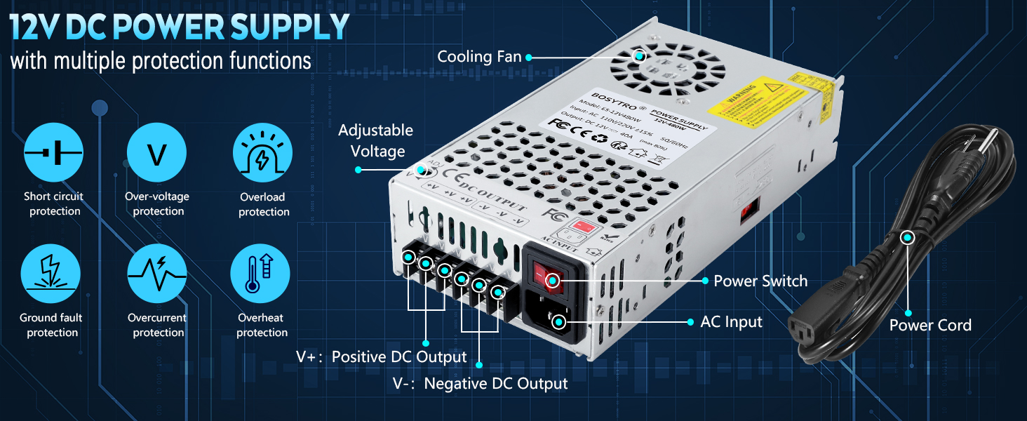 switching power supply 12v