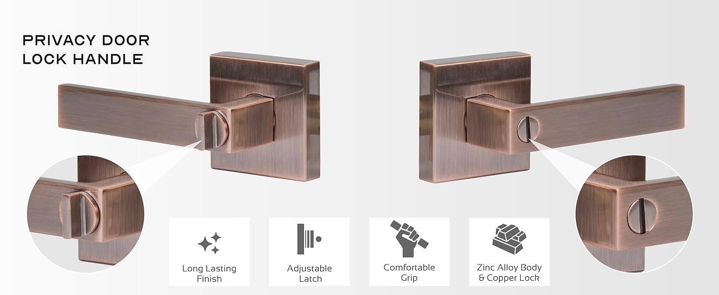 store door lock handle