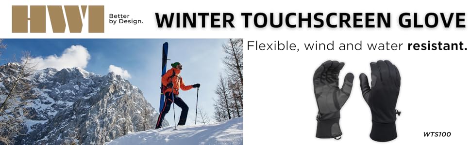 heavy duty winter touchscreen glove