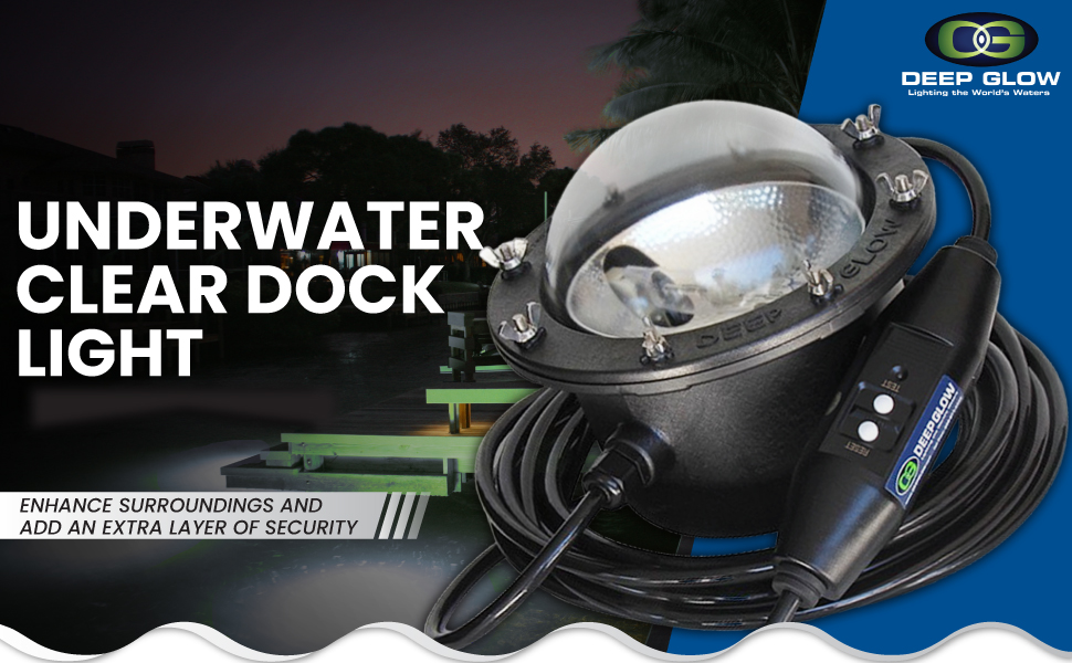 underwater dock light deep glow system green fishing submersible waterproof electric marine night
