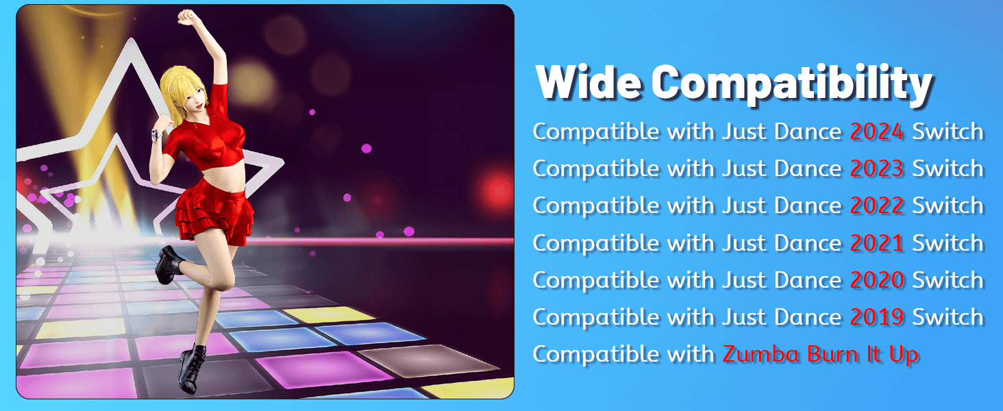 wrist band for just dance 2021 switch