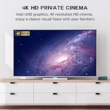 Intel UHD graphics, 4K resolution HD cinema, enjoy a clearer visual feast with your familiers