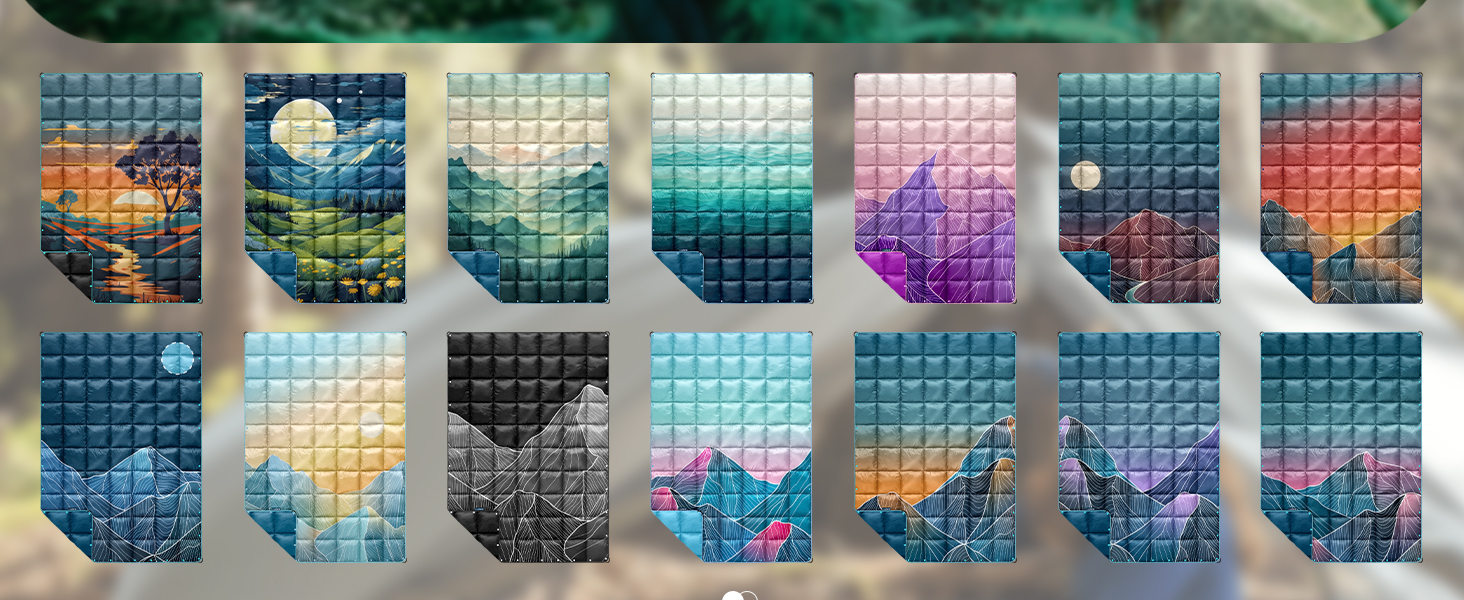 various blanket