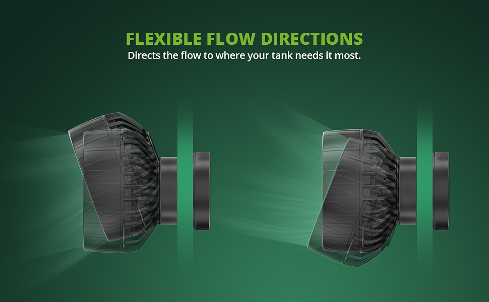 FLEXIBLE FLOW DIRECTIONS