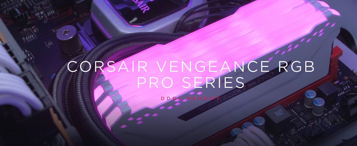 Corsair CMW16GX4M2C3200C16 Vengeance RGB PRO 16GB (2x8GB) DDR4 3200MHz ...