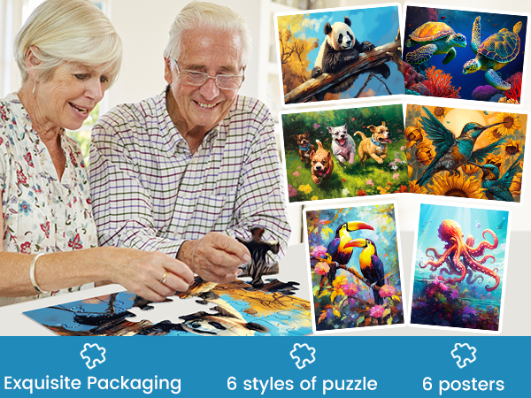 Large Piece Puzzles for Seniors Puzzles