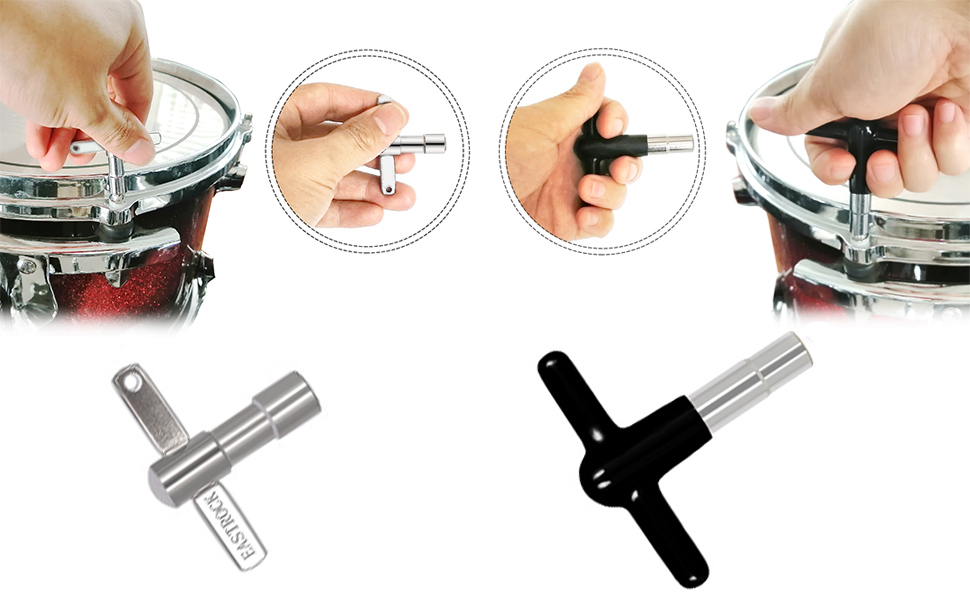 EASTROCK High Torque Drum Keys 4pack with More Advanced