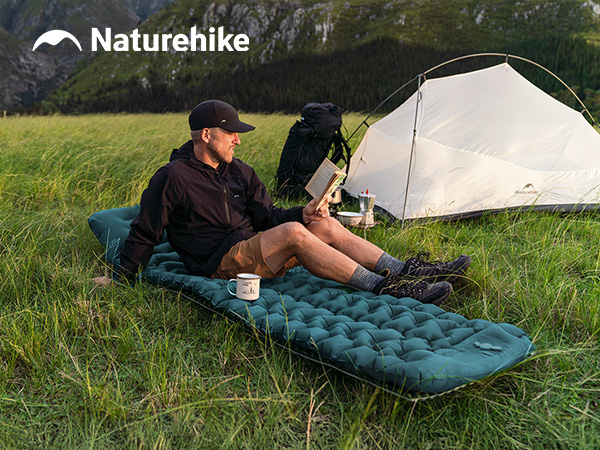 アウトドア寝具 Naturehike ULTRA LIGHT INFLATABLE PAD Matelas de camping gonflable - Boutique officielle Naturehike