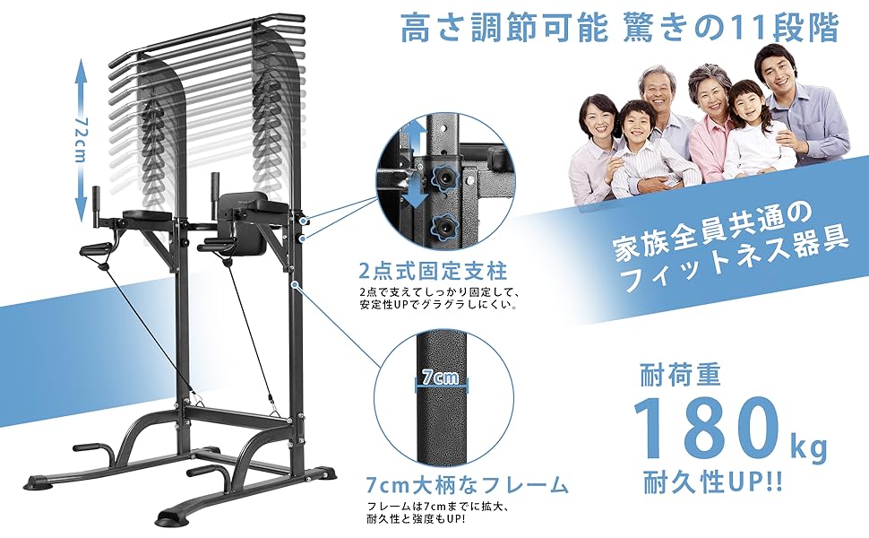 Amazon | Supaliss ぶら下がり健康器 懸垂 懸垂マシン 懸垂バー