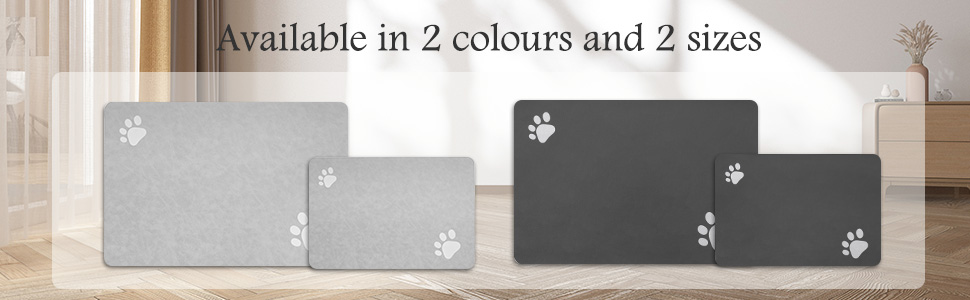 pet feeding mat dog mat for food and water dog food mat cat food mat Pet Supplies