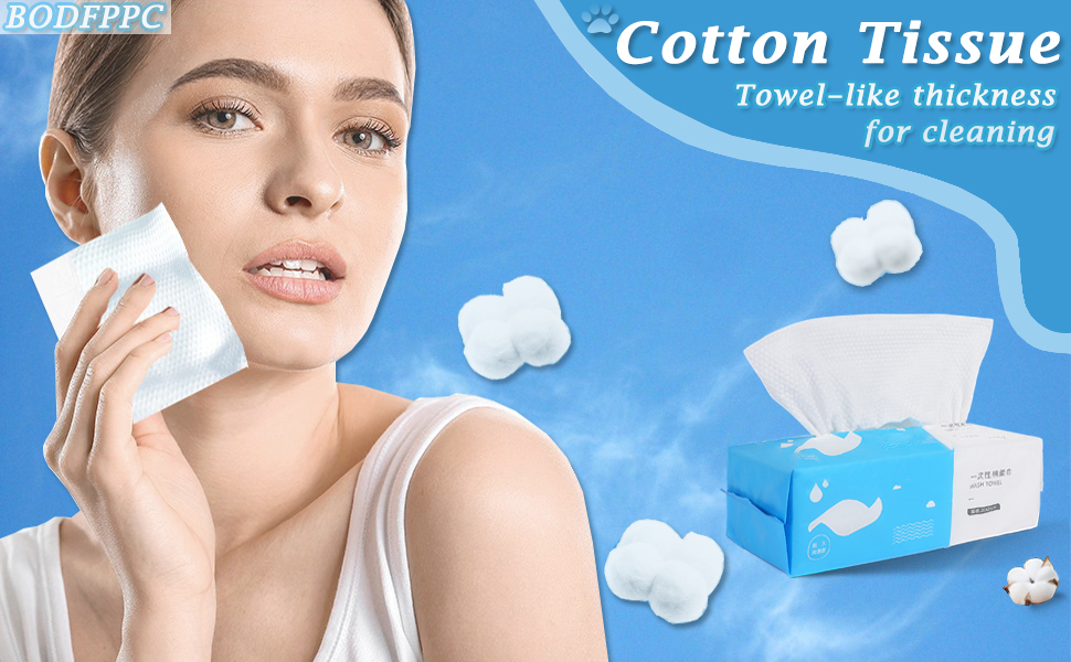 Disposable Face Towel,Cotton Dry Paper Towel, Face Wash