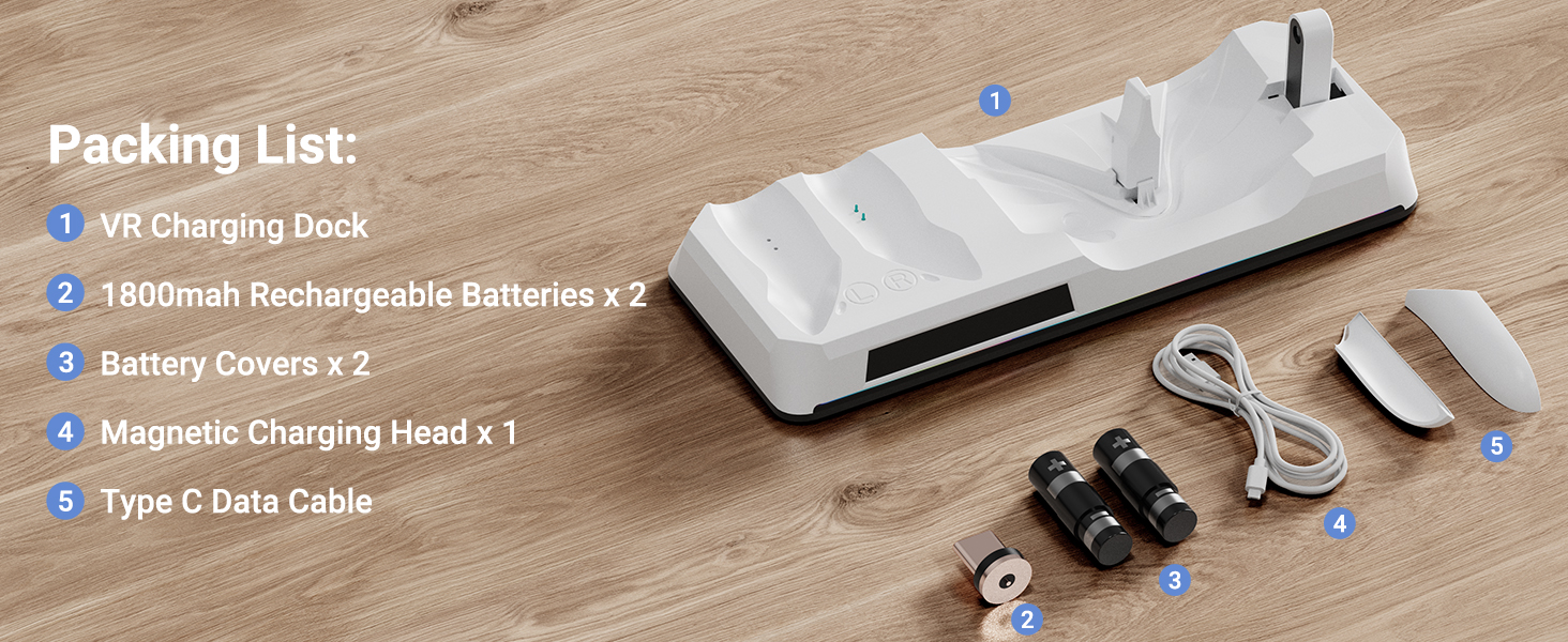 oculus quest 3s charging dock