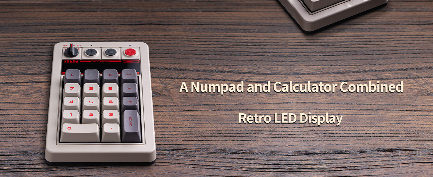 8Bitdo Mechanical numpad