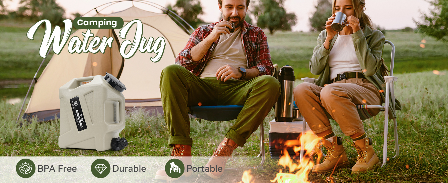 camping water jug