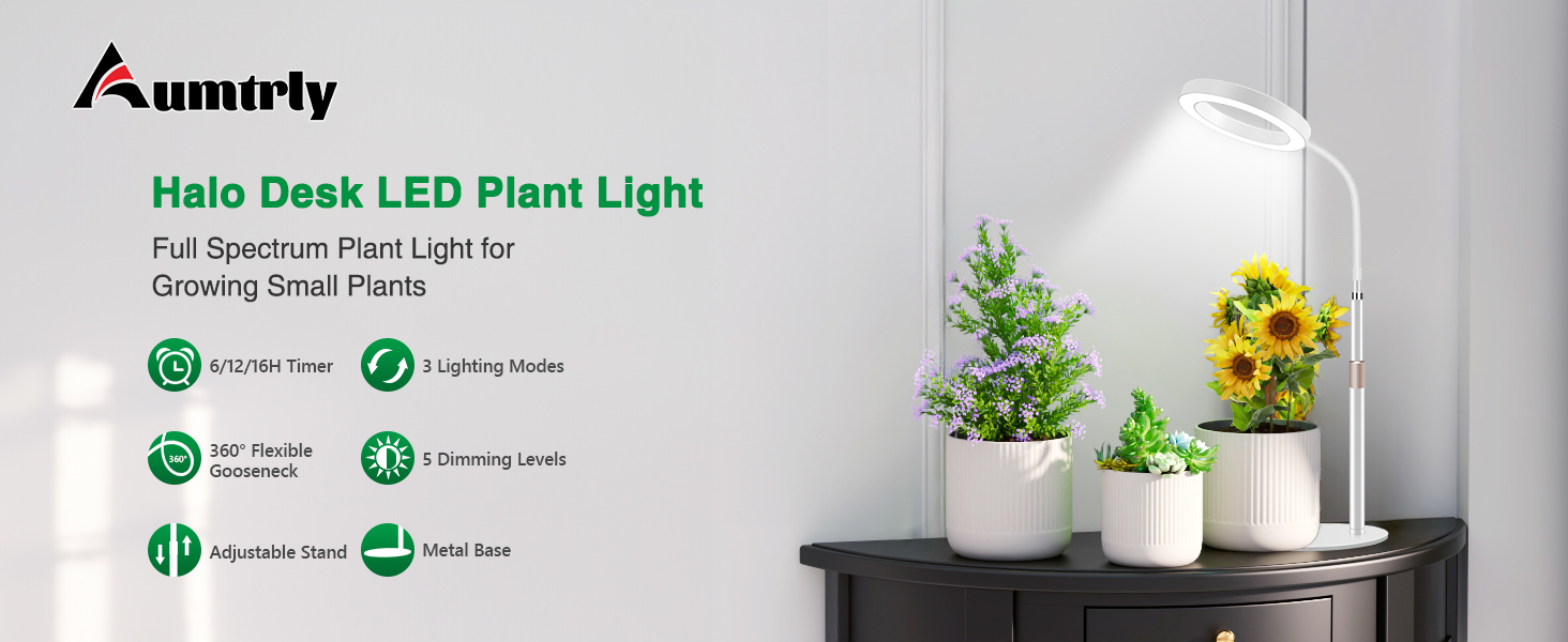 DESK LED PLANT LIGHT