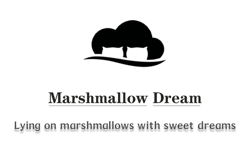 marshmallow dream Feather Down Comforter Twin Size,Black AllSeason Duvet Insert