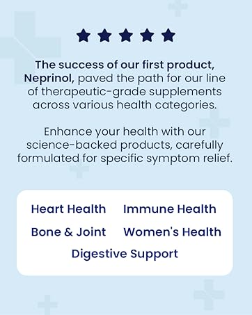 The success of our first product, Neprinol, paved the path...