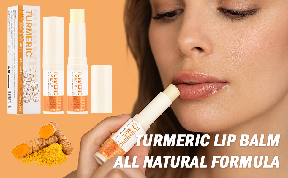 turmeric lip balm all natural formula