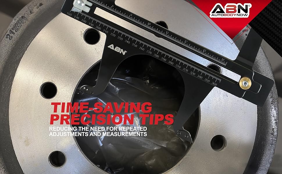 ABN Brake Measuring Tool 6.514.25 Inch (160360mm) Dual