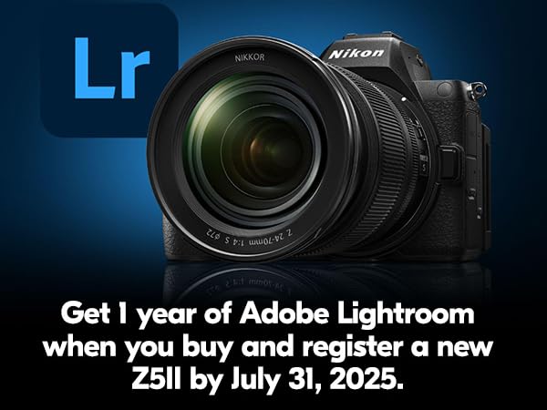 Amazon.com : Nikon Z5 II with Telephoto Zoom Lens | Full-Frame