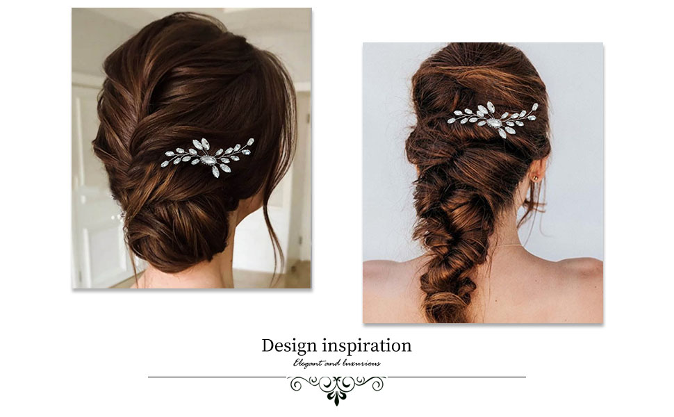 Bridal hair pieces