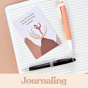 positive affirmation cards for journaling