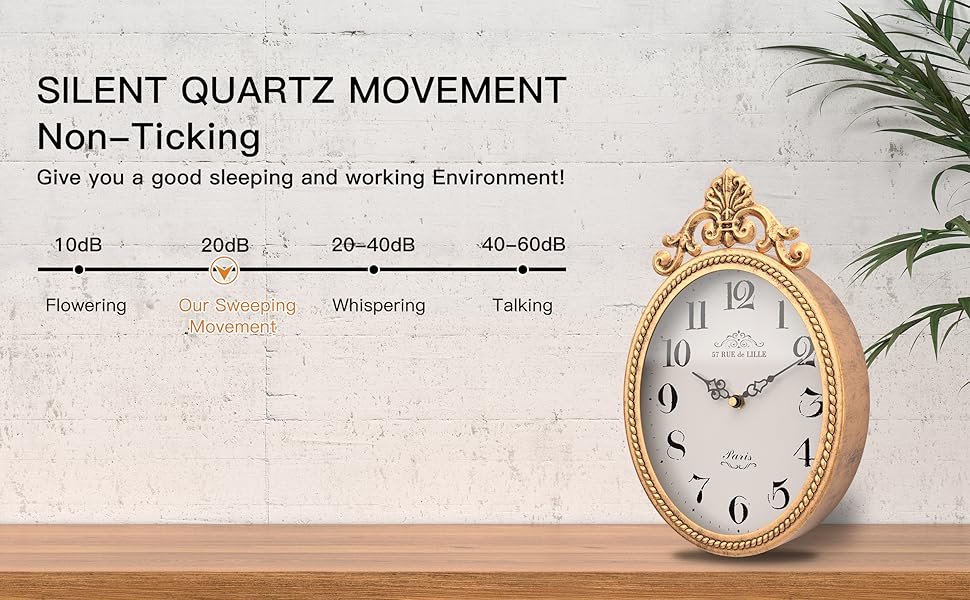 法式椭圆金色A+静音