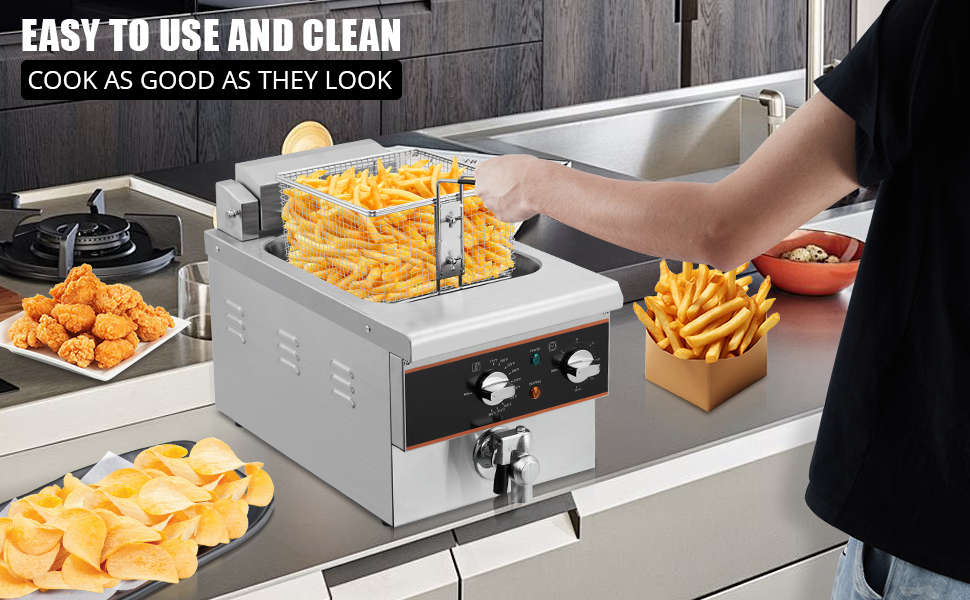 Using the Deep Fryer