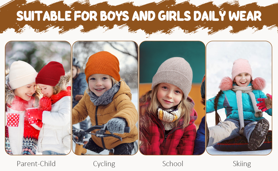 merino wool beanie for kids