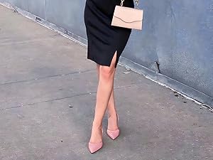 pink kitten heels