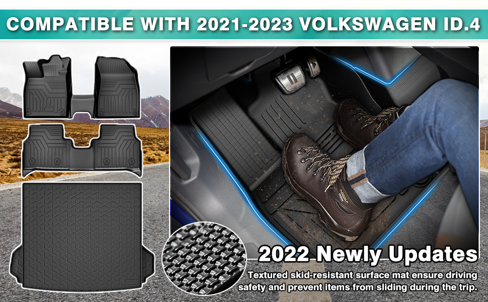 Mixsuper Custom Fit Floor Mats & Cargo Liner for 2021 2022