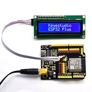 KEYESTUDIO ESP32 Plus Development Board with USB Cable, Support WiFi ...